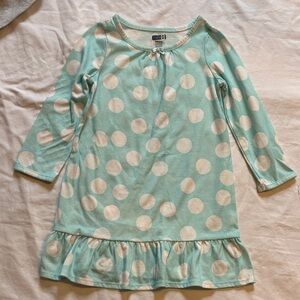 Crazy 8 Mint Green and White Polka Dot Nightgown